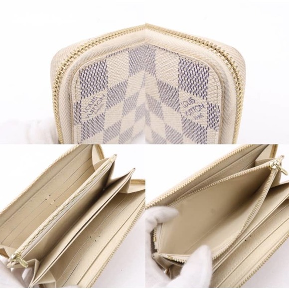 💎✨BEAUTIFUL✨💎 Louis Vuitton Damier Azur Zippy Wallet Long Wallet - Picture 8 of 12